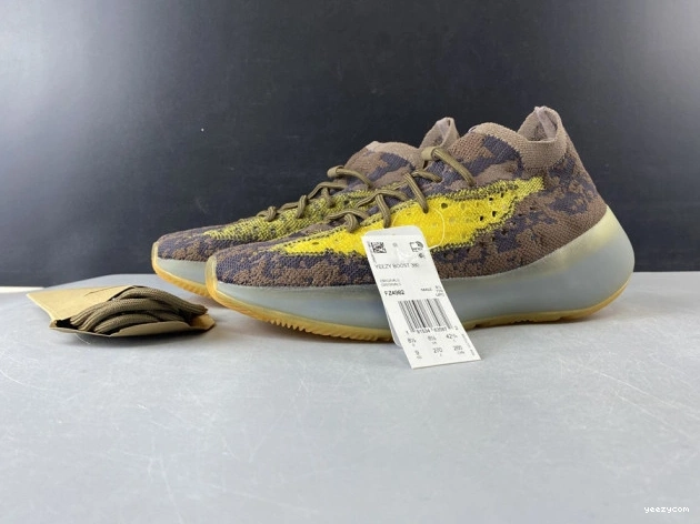 BOOST FZ4982 YEEZY NON-REFLECTIVE GOLD ADIDAS 380 'COFFEE 0804